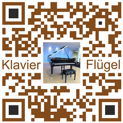 QR Code Piano Klavier Flügeltransporte Heinzmann Großraum Stuttgart